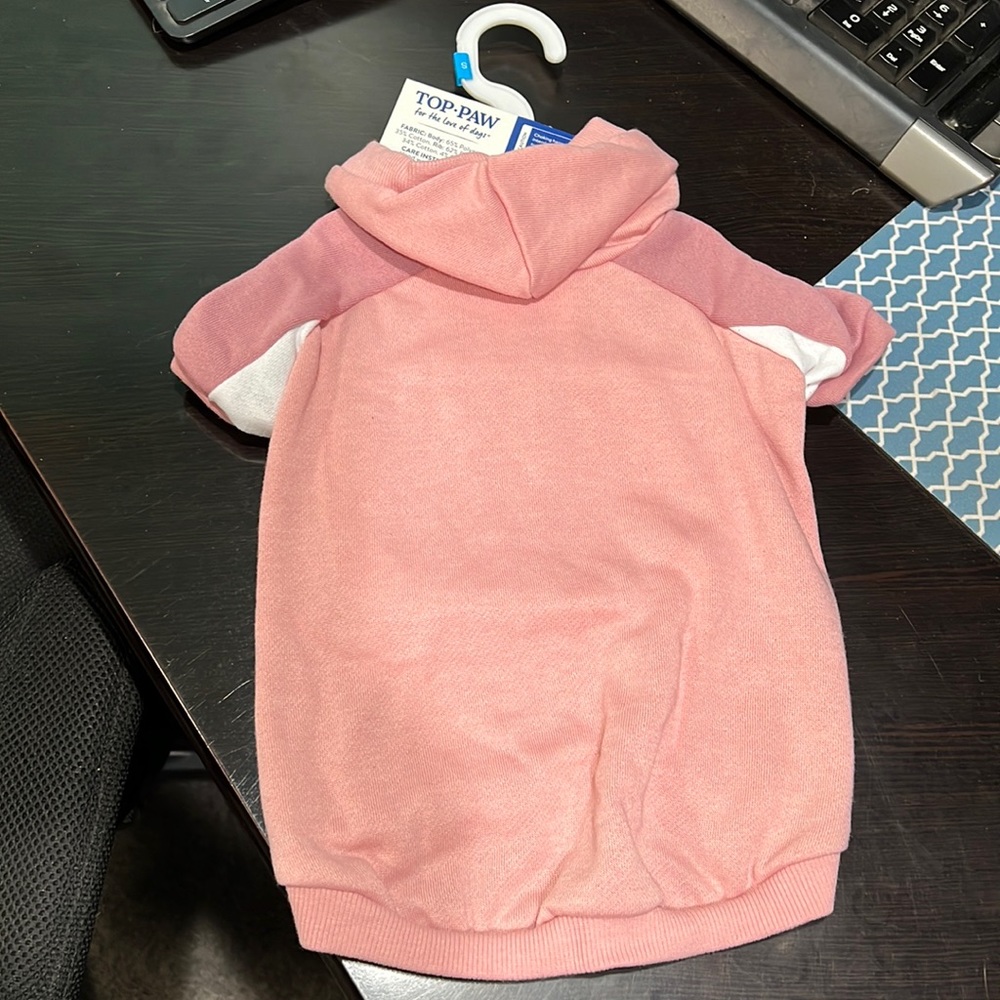 Pink hoodie